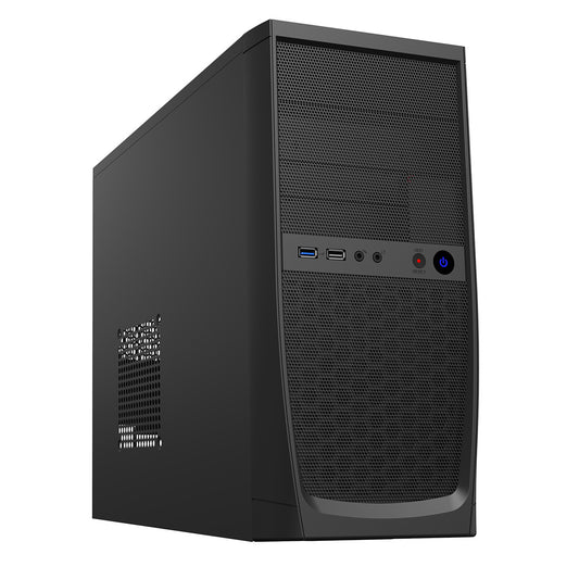 Elite Micro ATX Case Black Interior 500W 12cm Black PSU