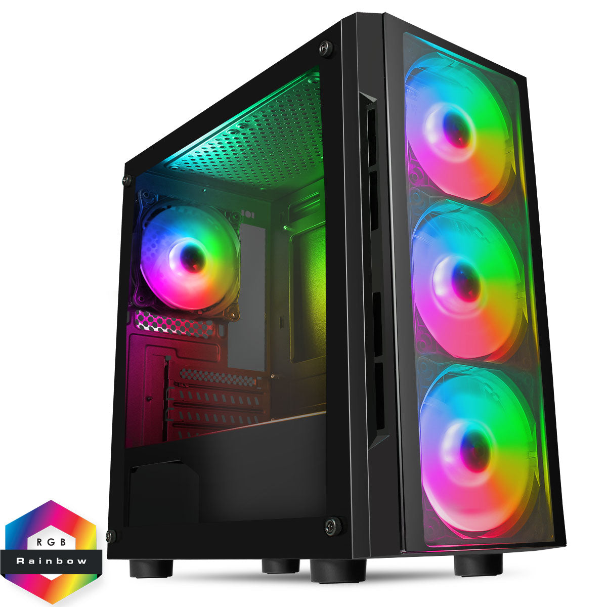 OCHW Amd Ryzen 5 - 4600G Six Core 4.2Ghz Home Office Gaming Computer 2GB Radeon HD Graphics 120GB - 1000GB SSD Hard Drive Windows 11 Pro