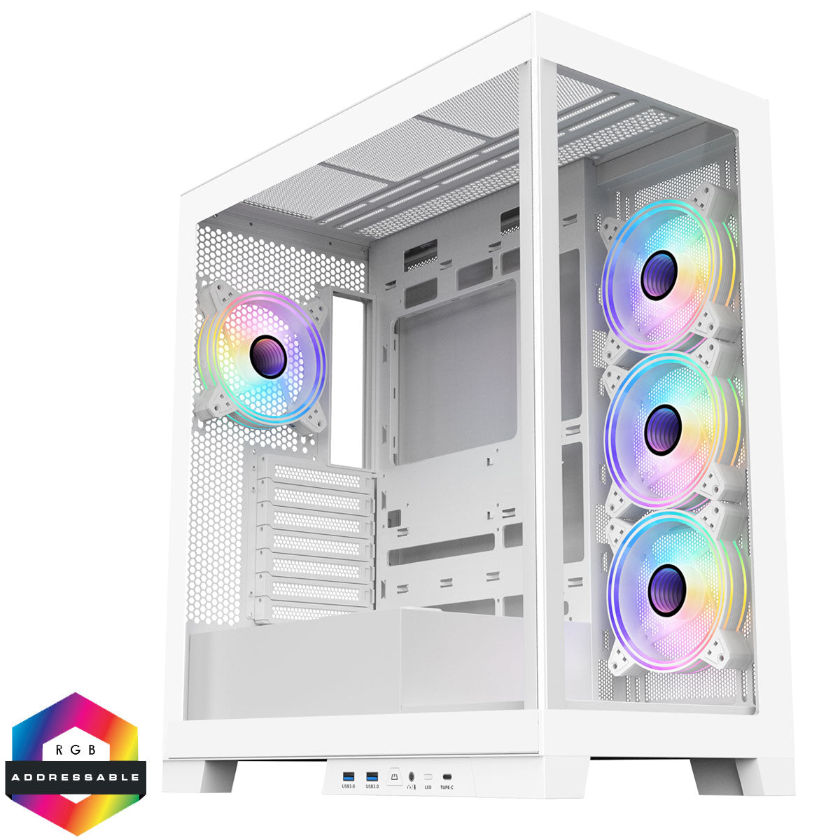 OCHW Diamond XR Amd Ryzen 3 - 3200G Quad Core Home Office Gaming Computer 2GB Radeon HD Graphics 120GB - 1000GB SSD Hard Drive Windows 11 Pro