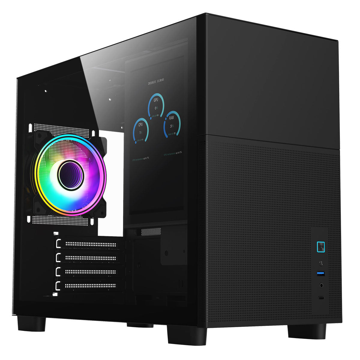 OCHW Jupiter Amd Ryzen 3 - 3200G Quad Core Home Office Gaming Computer 2GB Radeon HD Graphics 120GB - 1000GB SSD Hard Drive Windows 11 Pro