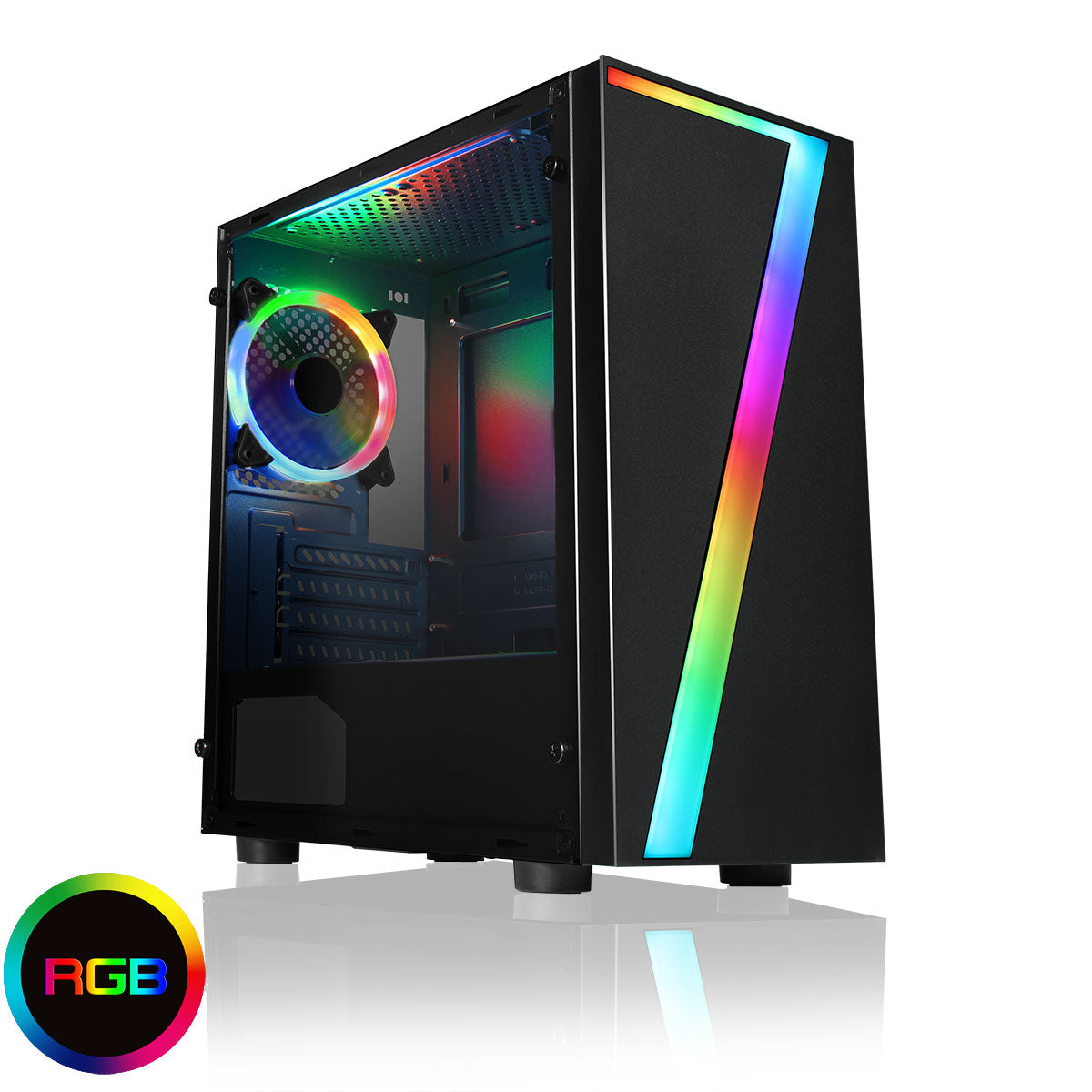 OCHW Amd Ryzen 5 - 4600G Six Core 4.2Ghz Home Office Gaming Computer 2GB Radeon HD Graphics 120GB - 1000GB SSD Hard Drive Windows 11 Pro